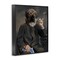 Stupell Industries Smoking Historical Dog Framed Giclee Wall Art Design by Alicia Longley